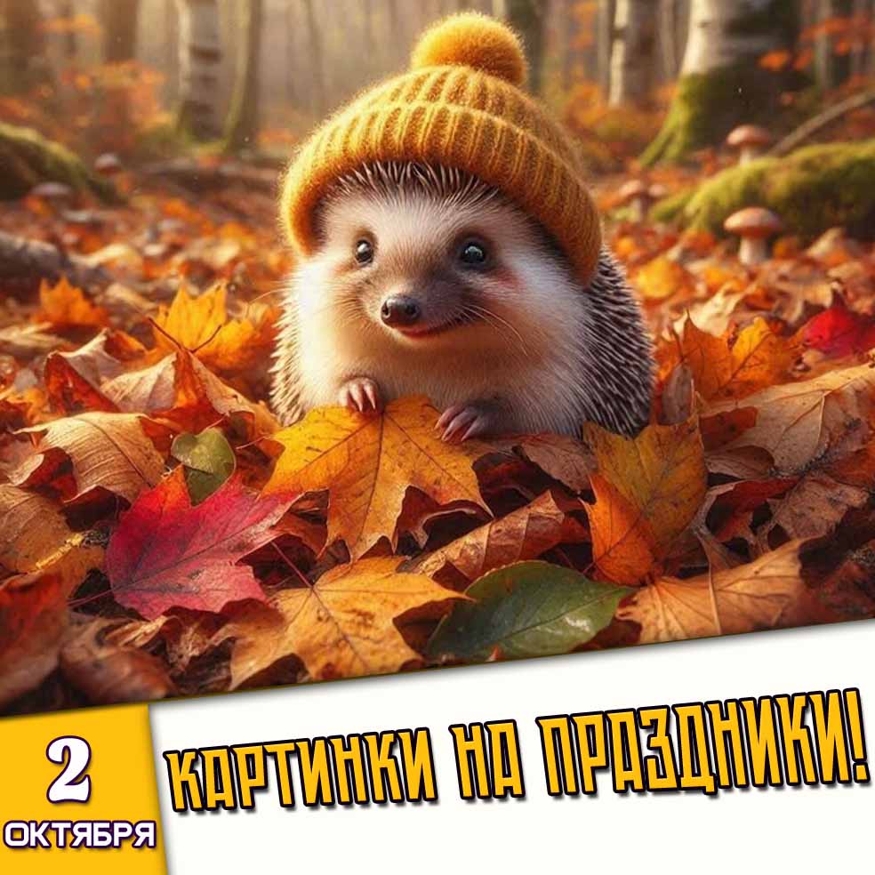 Картинки на праздники 2 октября