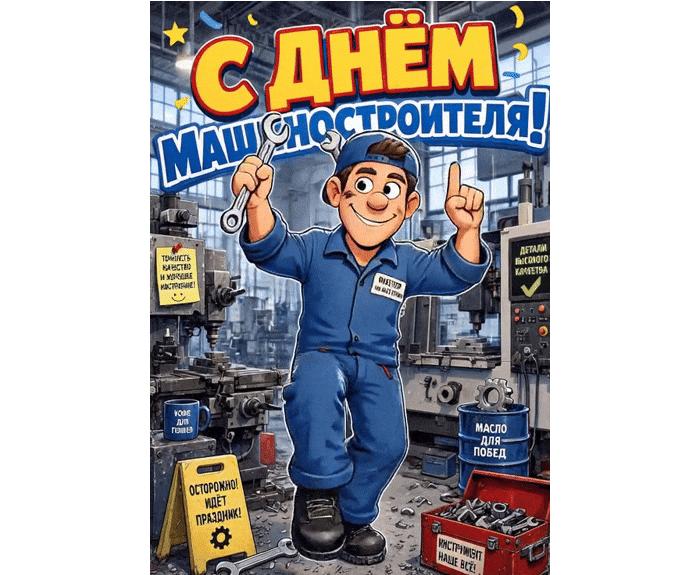 Прикольная гифка с днём машиностроителя