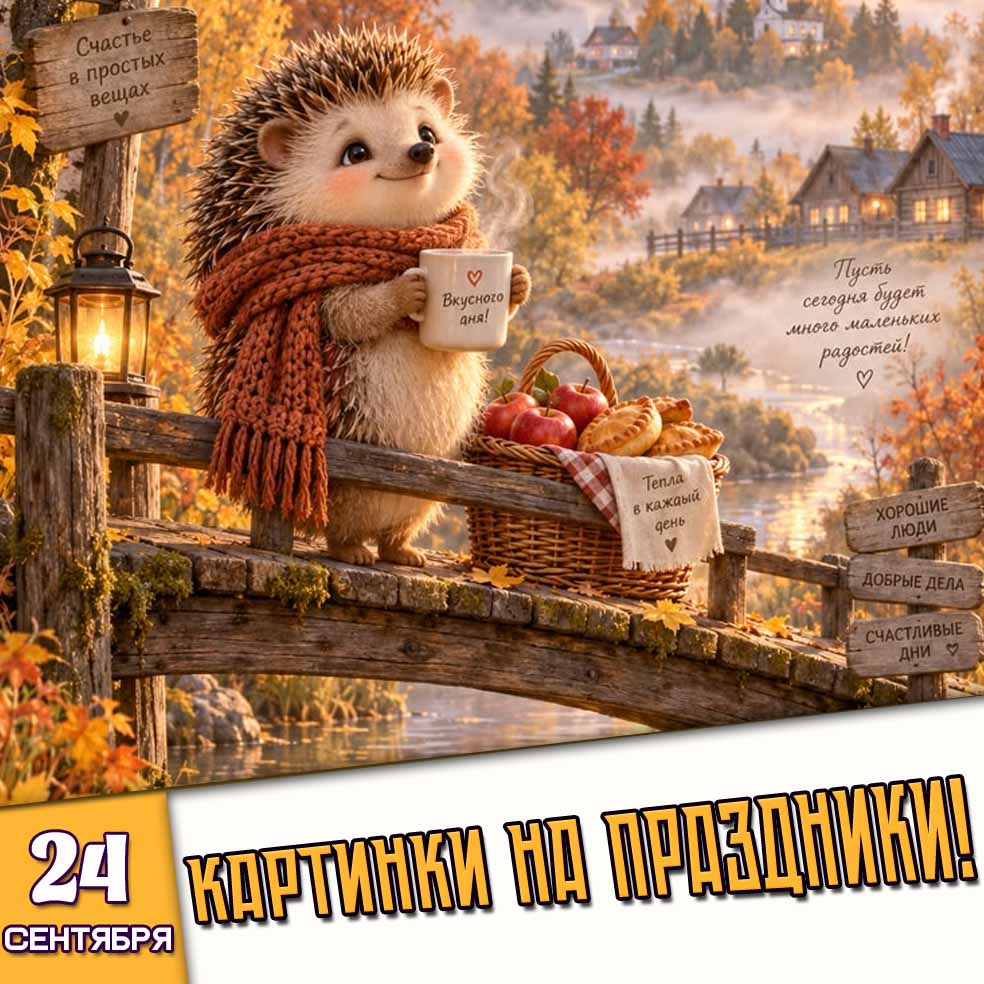 Картинки на праздники 24 сентября