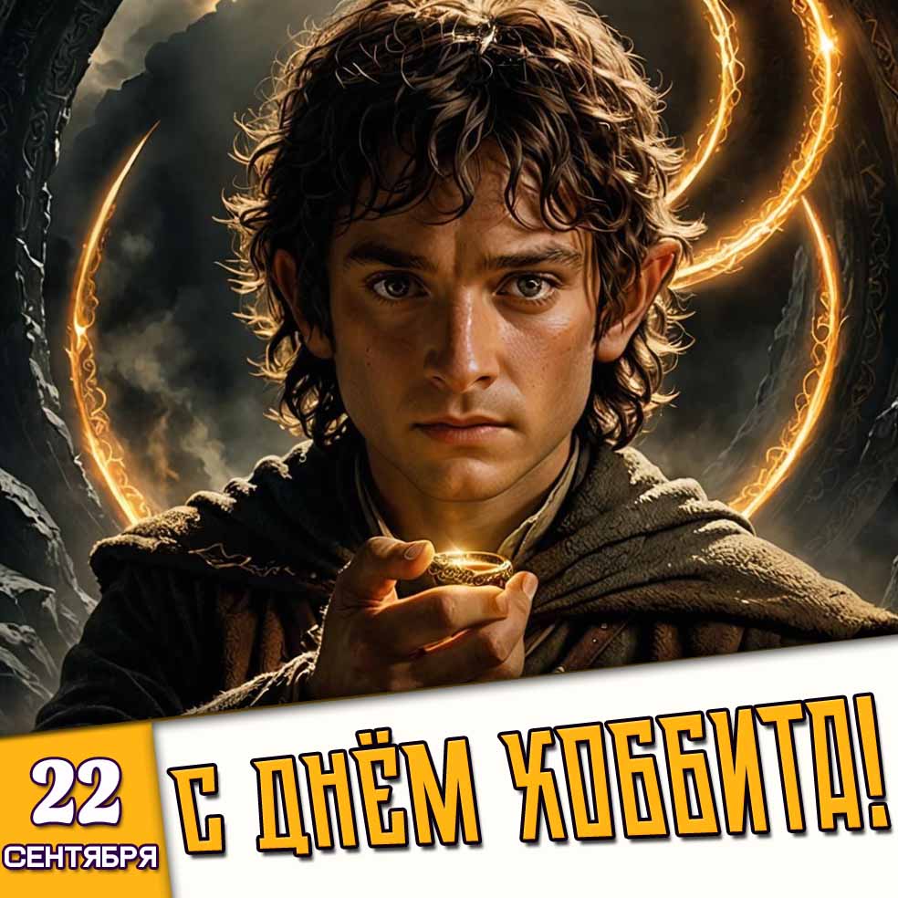 Картинка 22 сентября - с днём Хоббита!