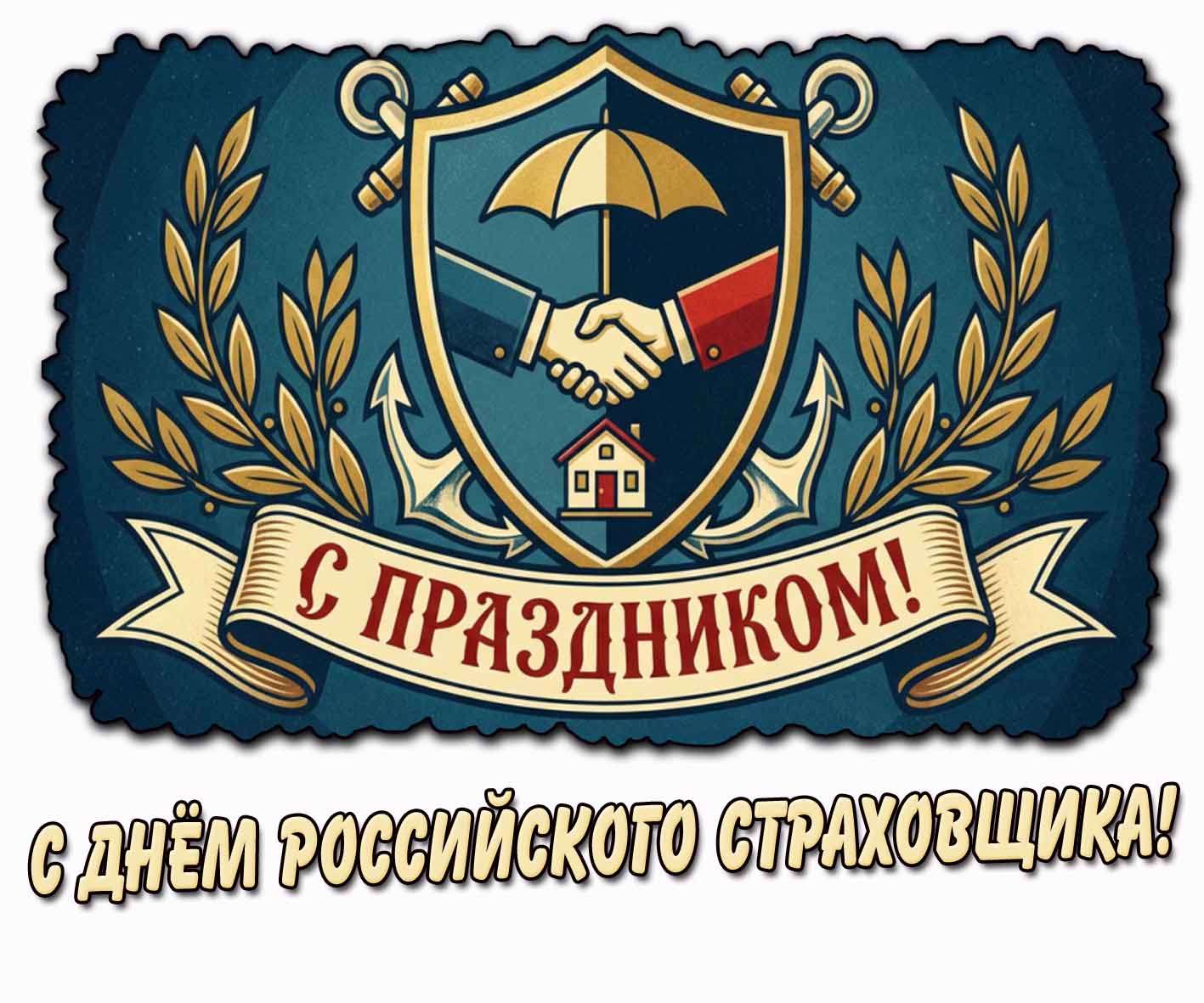 Картинка "С днём российского страховщика! С праздником!"