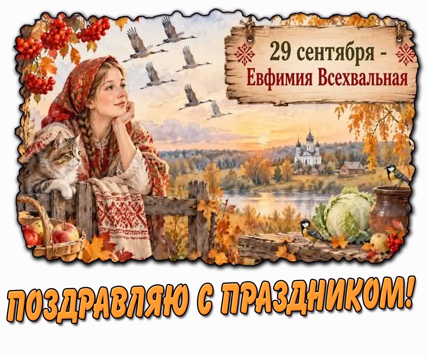 Картинка 29 сентября - Евфимия Всехвальная! Поздравляю с праздником!