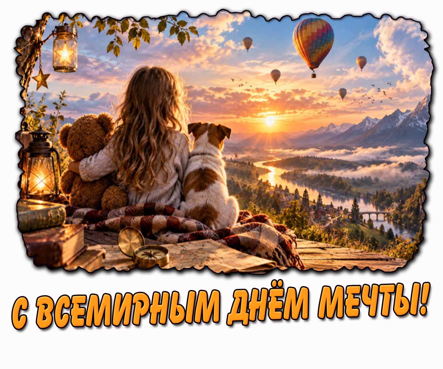 Красивая картинка с Всемирным днём мечты