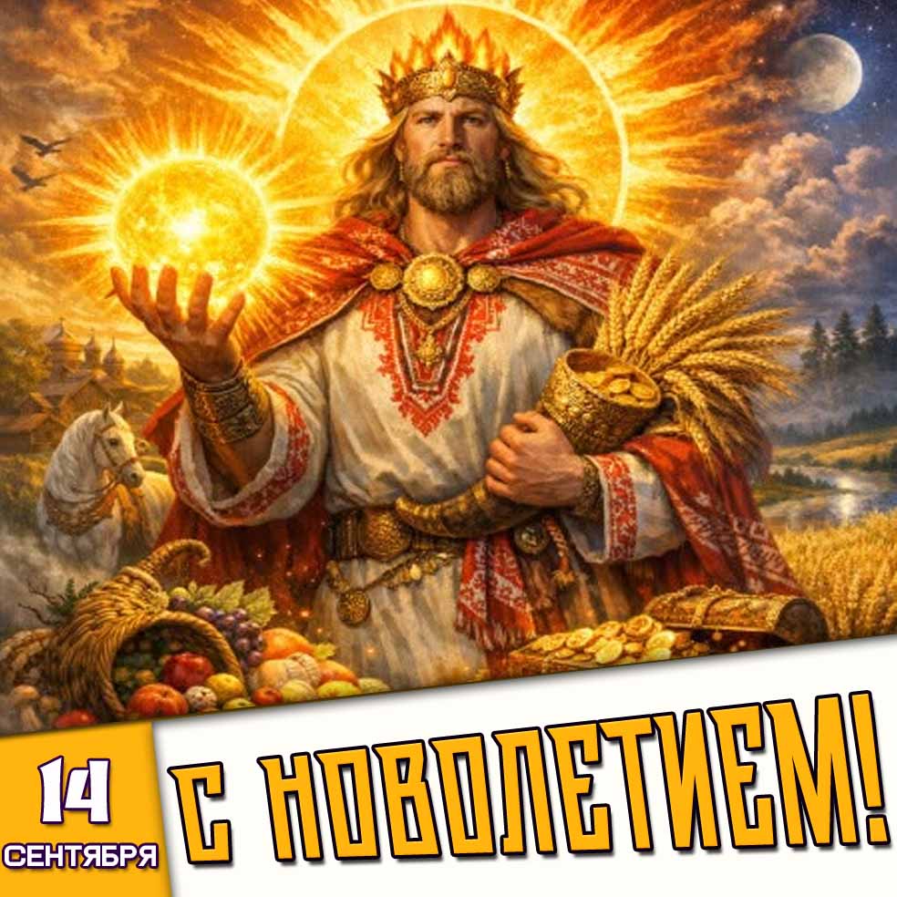 Картинка 14 сентября - с Новолетием!