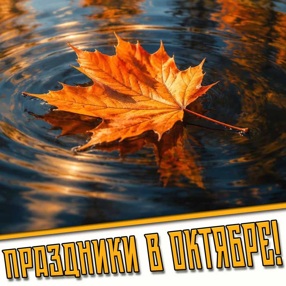 Картинки на праздники на каждый день Октября