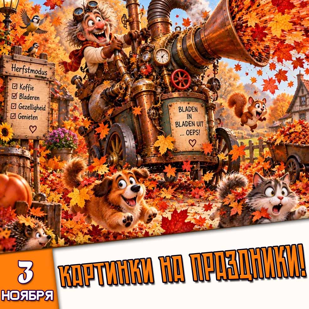 Картинки на праздники 3 ноября