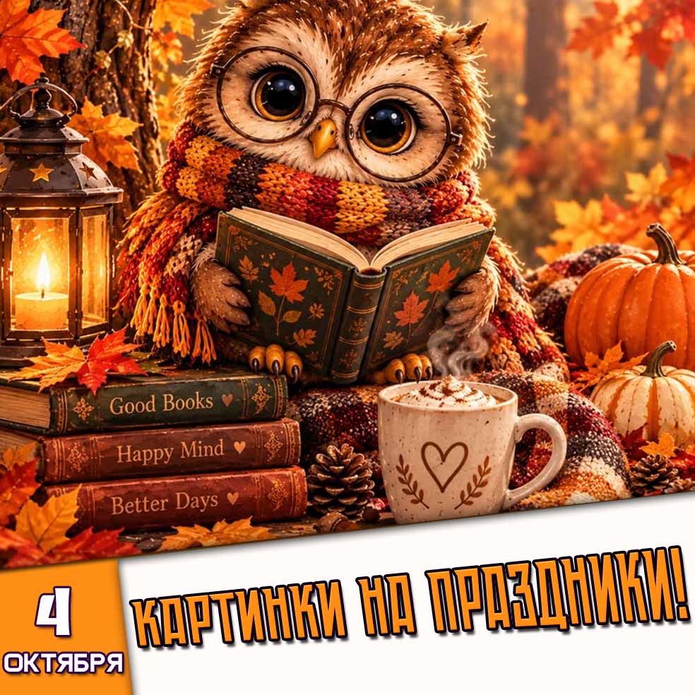 Картинки на праздники 4 октября