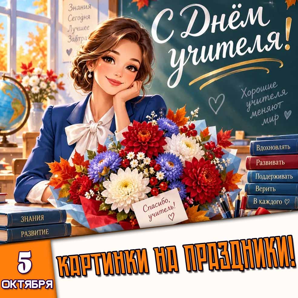 Картинки на праздники 5 октября