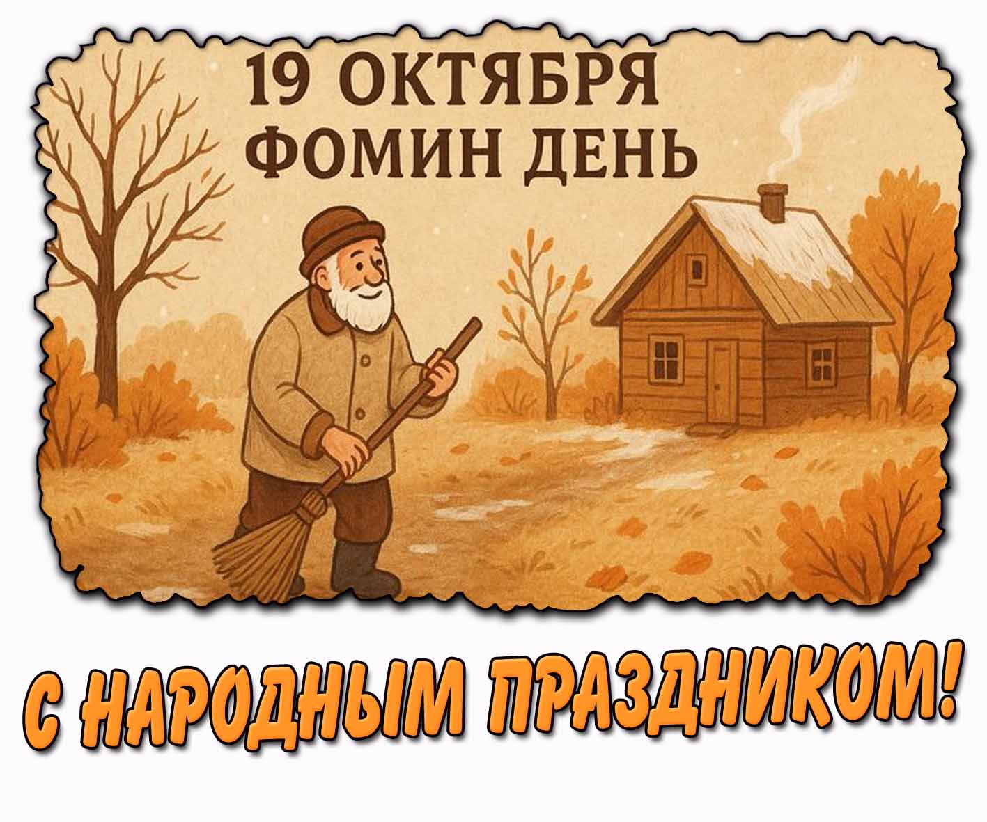 Картинка 19 октября - Фомин день! С народным праздником!