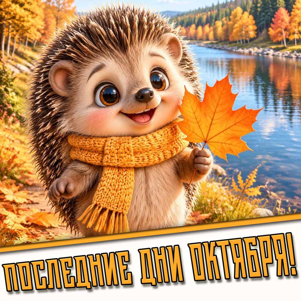 Картинки на последние дни октября